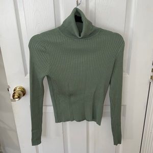 Zara Cropped Turtleneck